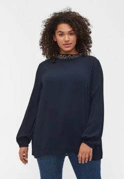 Zizzi BEADED - Blouse - Night Sky