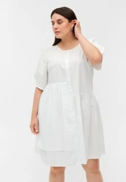 Zizzi Robe De Jour - Bright White