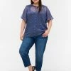 Zizzi Blouse - Blue Indigo Aop 7 Zizzi Blouse - Blue Indigo Aop -France Zizzi Soldes 2022 f228fe9cc6ce49be875ebe4280c60829