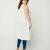Zizzi Robe De Jour - White -France Zizzi Soldes 2022 f2626dd1600847e987c36d173a65f3de