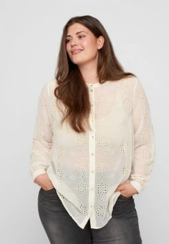 Zizzi Chemisier - Beige As Sample