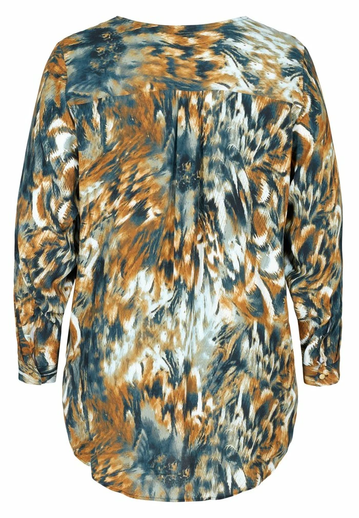 Zizzi MIT PRINT - Blouse - Rubber Aop 6 Zizzi MIT PRINT - Blouse - Rubber Aop – Image 6