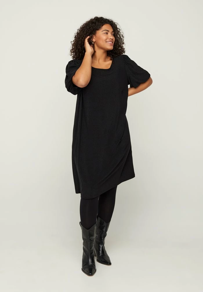 Zizzi Robe De Soirée - Black 1 Zizzi Robe De Soirée - Black