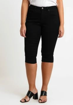Zizzi EMILY - Short En Jean - Black