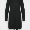 Zizzi MSHAPE DRESS - Robe Pull - Black -France Zizzi Soldes 2022 f5c60836581d4d91b9367a70b52dc319