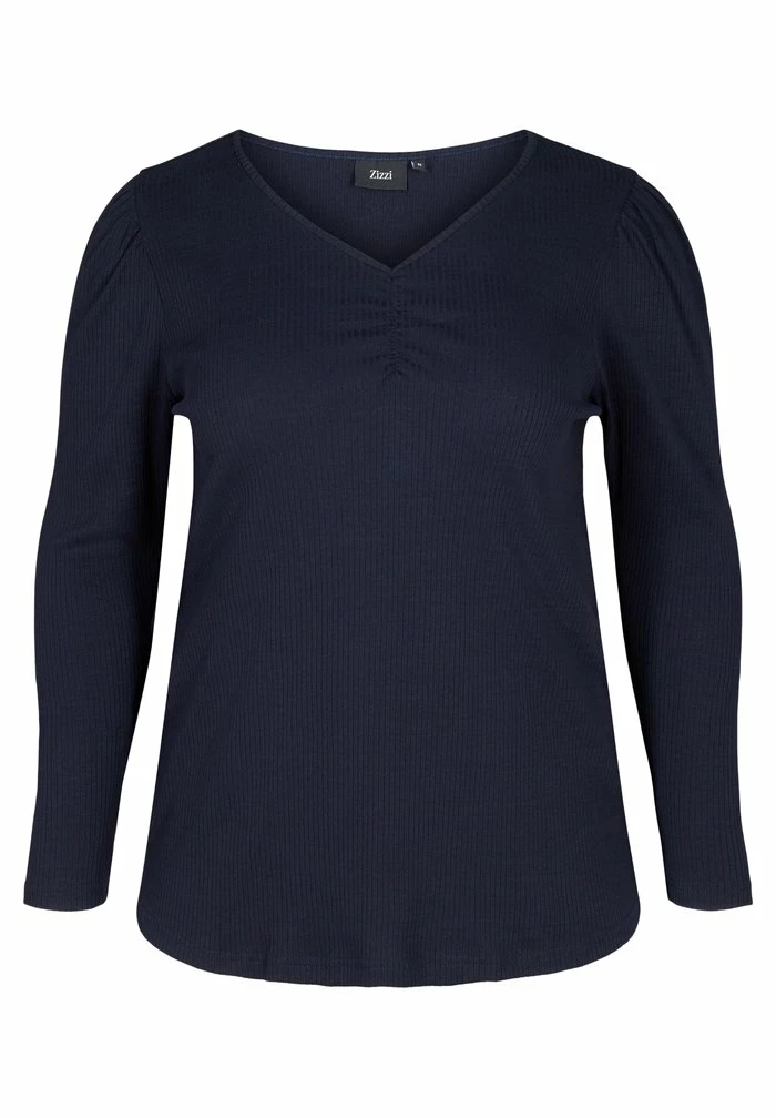 Zizzi Blouse - Blue 4 Zizzi Blouse - Blue – Image 4