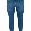 Zizzi AMY WITH FRAYED EDGES - Jean Slim - Blue -France Zizzi Soldes 2022 f6a0d49b0b98441f9cfe6d8430ab06a3