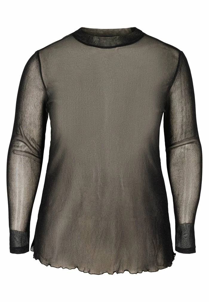 Zizzi Blouse - Black 2 Zizzi Blouse - Black – Image 2