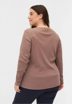 Zizzi Blouse - Deep Taupe
