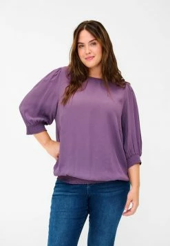 Zizzi Blouse - Vintage Violet