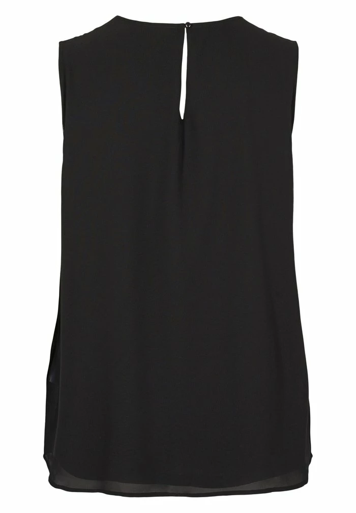 Zizzi BEADED WITH COLLAR - Débardeur - Black 7 Zizzi BEADED WITH COLLAR - Débardeur - Black – Image 7