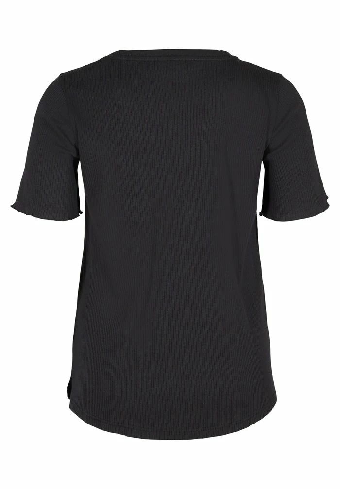 Zizzi T-shirt Basique - Black 5 Zizzi T-shirt Basique - Black – Image 5