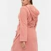 Zizzi Peignoir - Rose -France Zizzi Soldes 2022 f9f9830453e54b85a27c11bfe233af33