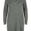Zizzi MARLED WITH A V NECKLINE - Robe Pull - Green -France Zizzi Soldes 2022 fa0e70f0352842b287366c3b41091a44