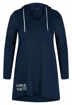 Zizzi Sweat à Capuche - Dark Sapphire