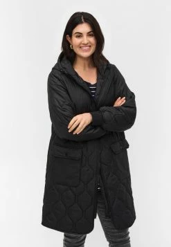Zizzi Veste D'hiver - Black