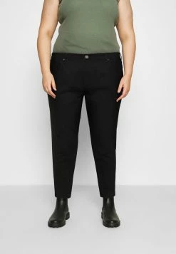 Zizzi CROPPED MOM FIT - Jeans Skinny - Black