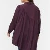 Zizzi Blouse - Purple -France Zizzi Soldes 2022 fab221459fc946d084b634465d2abd2d