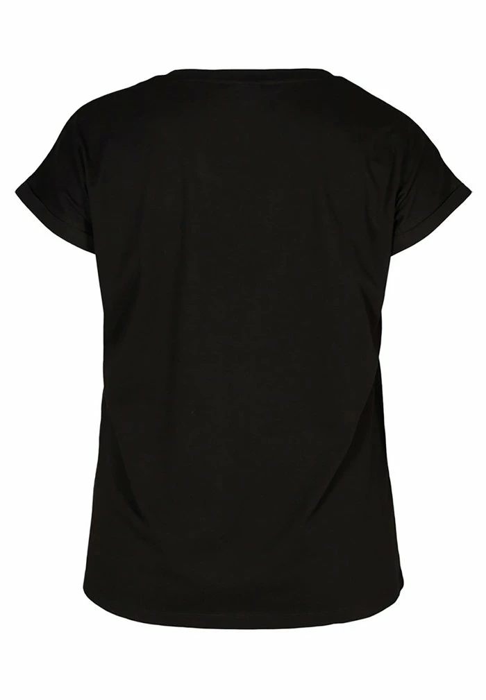 Zizzi T-shirt Basique - Black 5 Zizzi T-shirt Basique - Black – Image 5