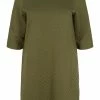 Zizzi STRUKTURIERTES ÄRMELN - Robe De Jour - Ivy Green -France Zizzi Soldes 2022 fb7653b849234f7c9f71a9f1295c01af