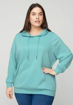Zizzi Sweat à Capuche - Blue