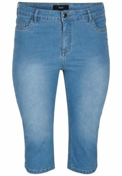 Zizzi Short En Jean - Light Blue Denim