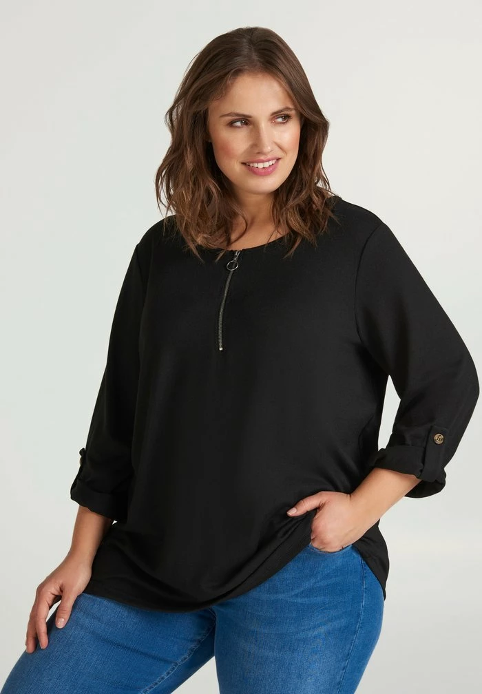 Zizzi Blouse - Black 1 Zizzi Blouse - Black