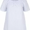 Zizzi Blouse - Light Blue -France Zizzi Soldes 2022 fe9ae480177f4474a3ea836b4ae47df2