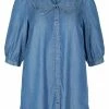 Zizzi Chemisier - Blue Denim Ass -France Zizzi Soldes 2022 fed55e6d724b4ec988d9c91e97b3e156