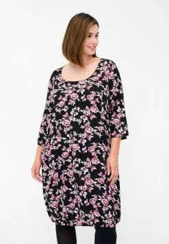 Zizzi Robe De Jour - Black